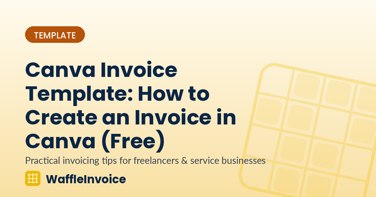 Canva Invoice Template: How to Create an Invoice in Canva (Free)